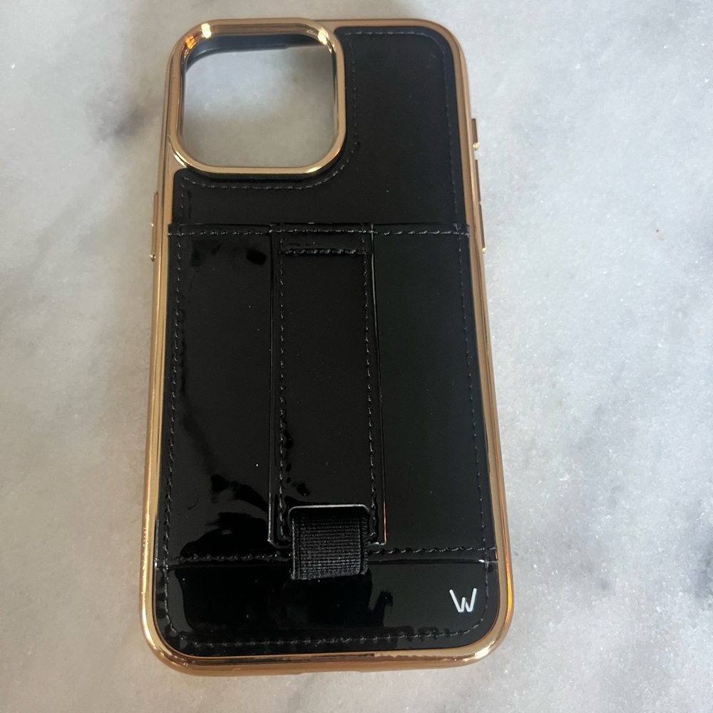 Walli Gilded Onyx iPhone 15 Pro Max phone case